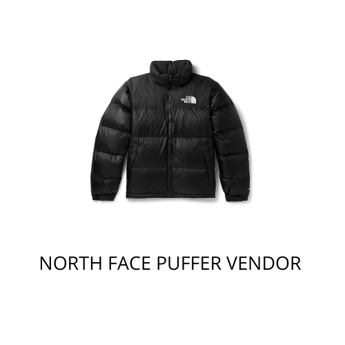 THE NORTH FACE PUFFER VENDOR